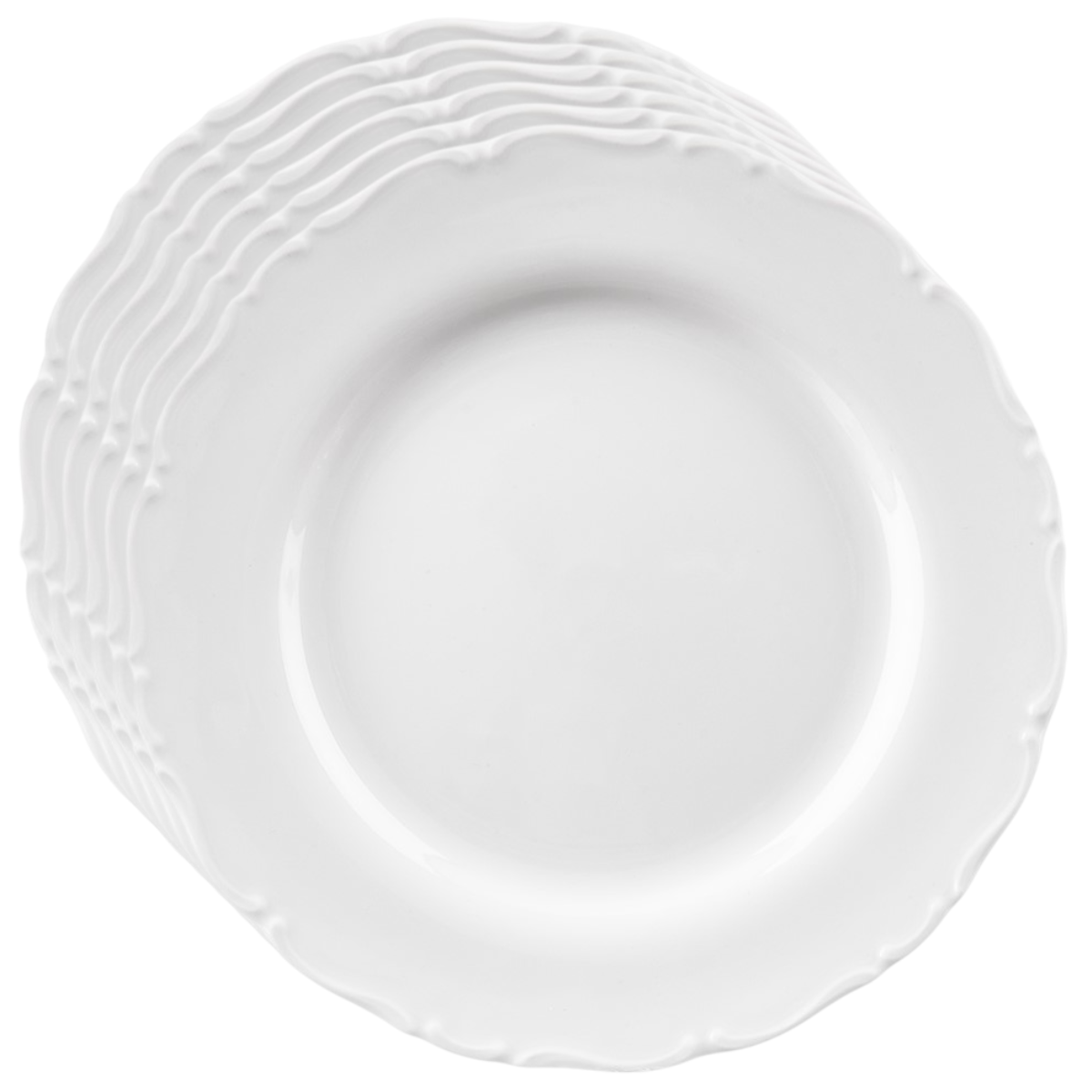 Orion Sada porcelánových dezertných tanierov Monas okrajom