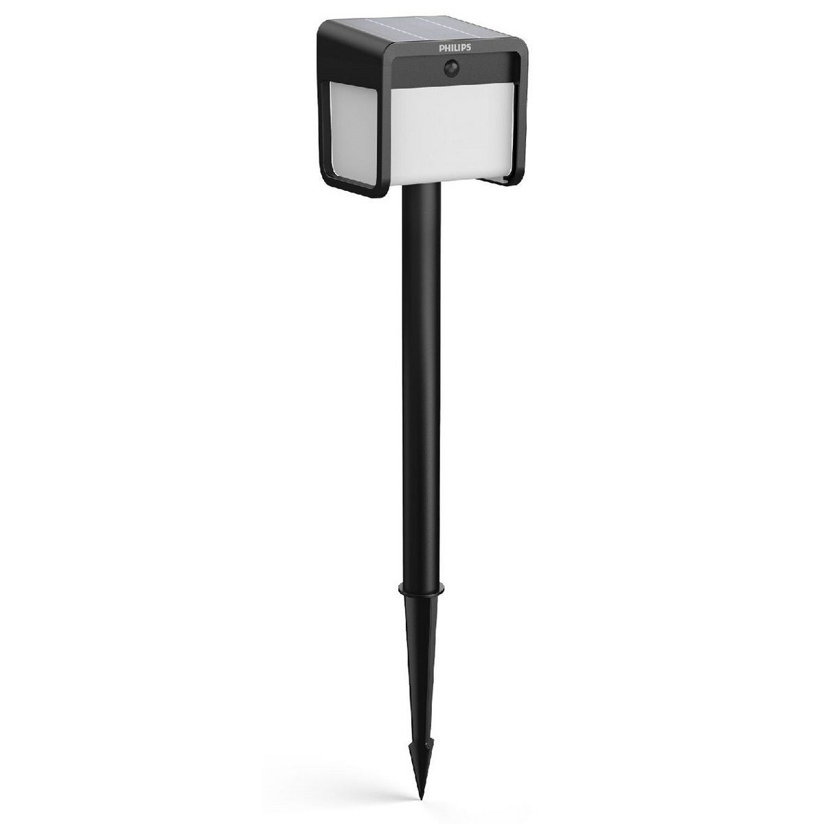 Philips Ezra UltraEfficient Solar LED stĺpik sosenzorom čierny
