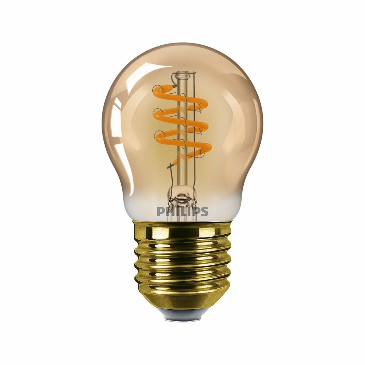 Philips LED filament žiarovka E27 P45 3W (25W) 2200K stmievateľná