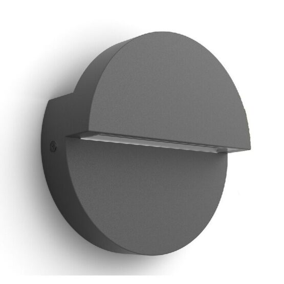 Philips Valor UltraEfficient vonkajšie nástennésvietidlo LED antracitová