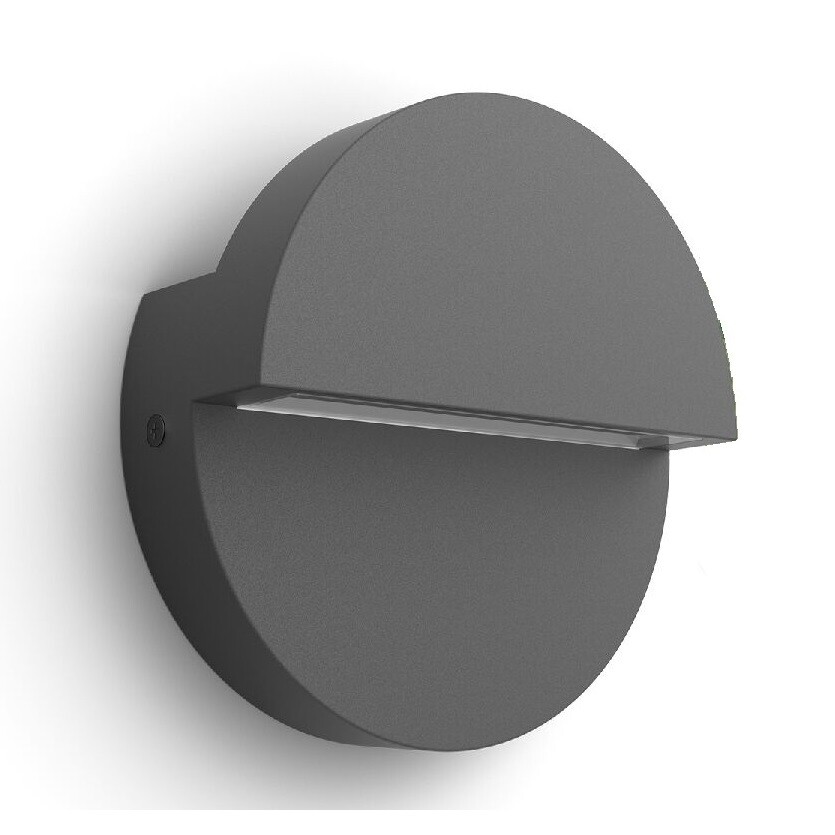 Philips Valor UltraEfficient vonkajšie nástennésvietidlo LED antracitová