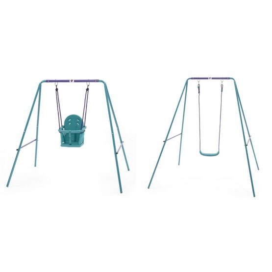 Plum Set kovových hojdačiek 2v1