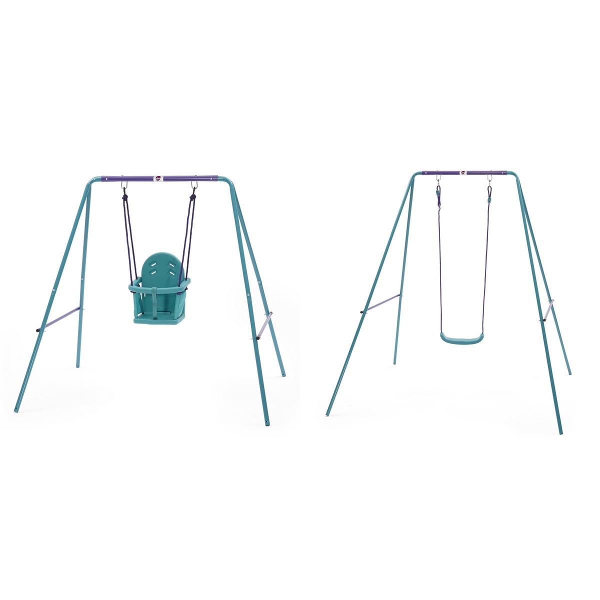 Plum Set kovových hojdačiek 2v1