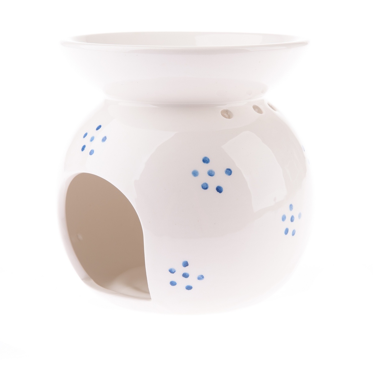 Porcelánová arómalampa Campesino biela