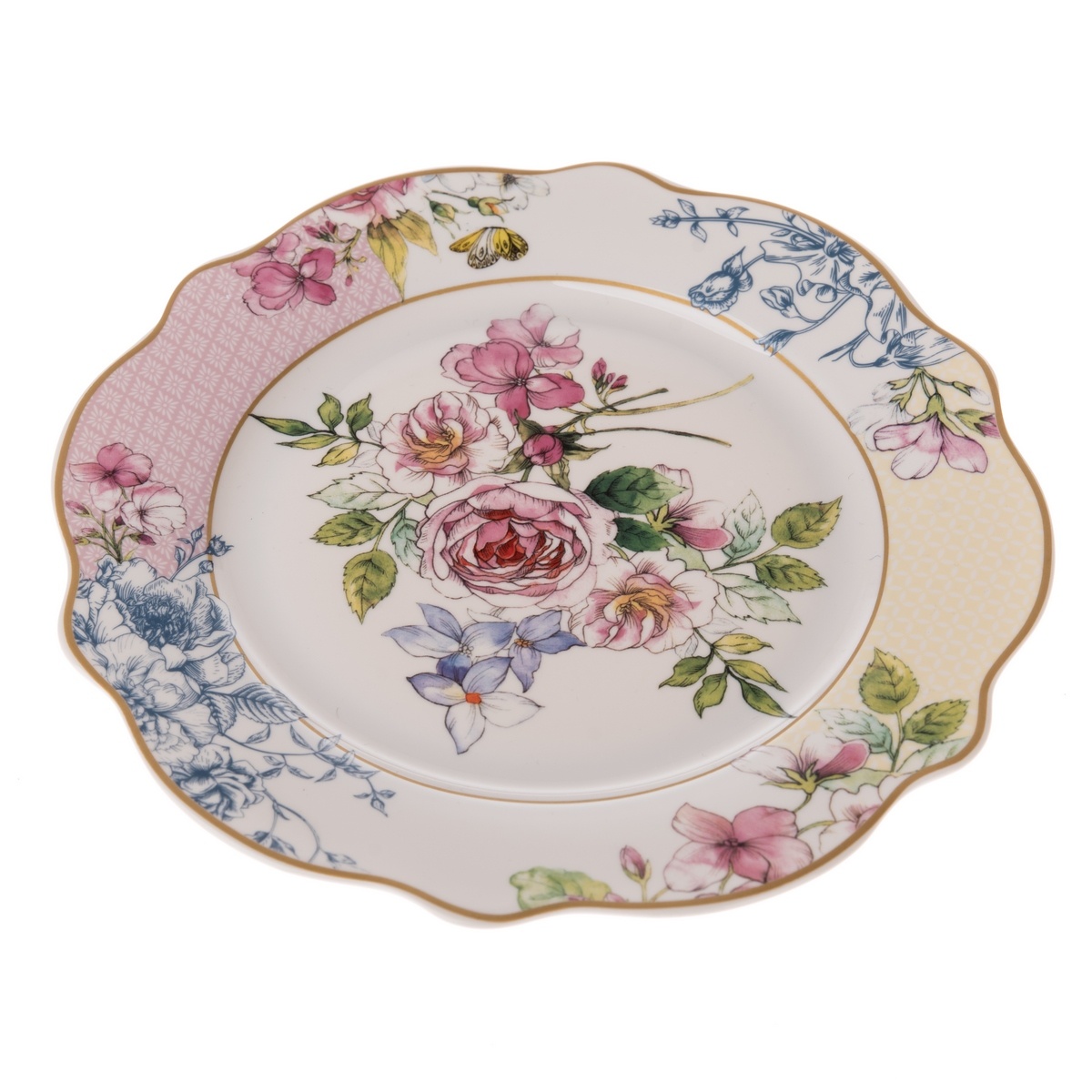 Porcelánový dezertný tanier Roses
