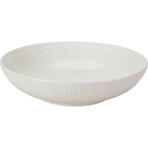 Porcelánový hlboký tanier White