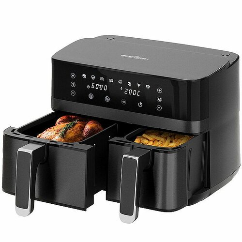 ProfiCook FR 1295 H dvojitá teplovzdušná fritéza