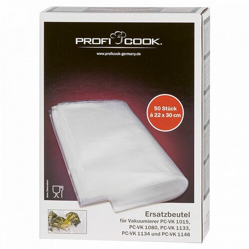 ProfiCook VK 1015 vákuovacie vrecká 22 x 30 cm