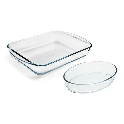 Pyrex Súprava sklenených pekáčov 2 ks