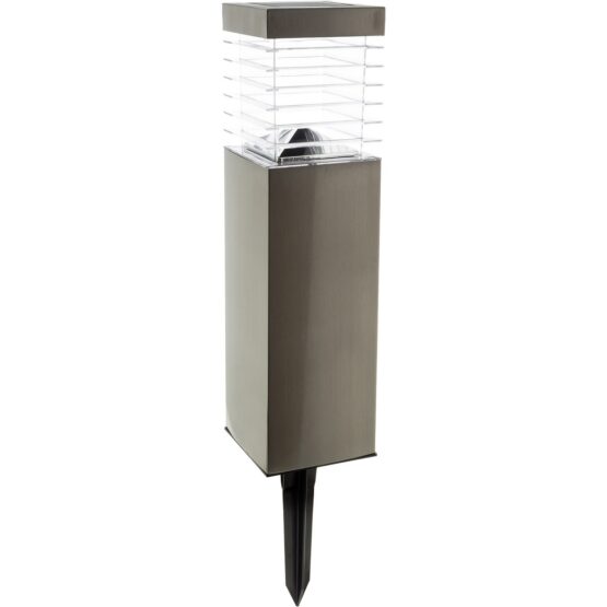 Retlux RGL 108 Solárne zapichovacie svietidlo nehrdz. oceľ