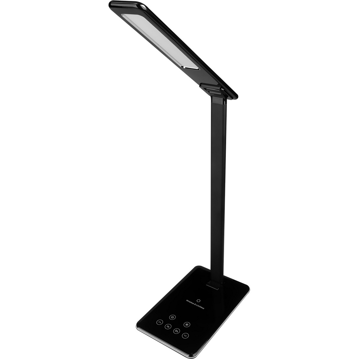 Retlux RTL 198 Stolná LED lampa s Qi dobíjaním čierna