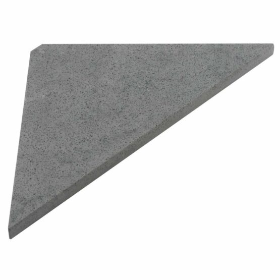 SAPHO AE200-4033 Abeline rohová polica rockstone 20 x 20 cm