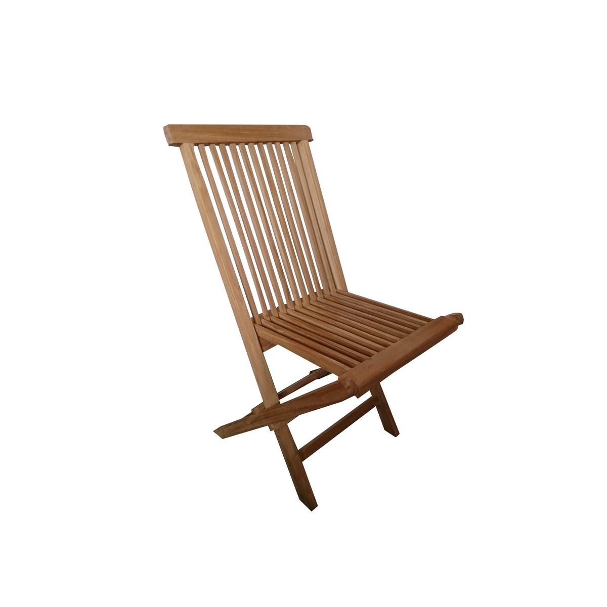 Sada skladacích záhradných stoličiek Clasic teak