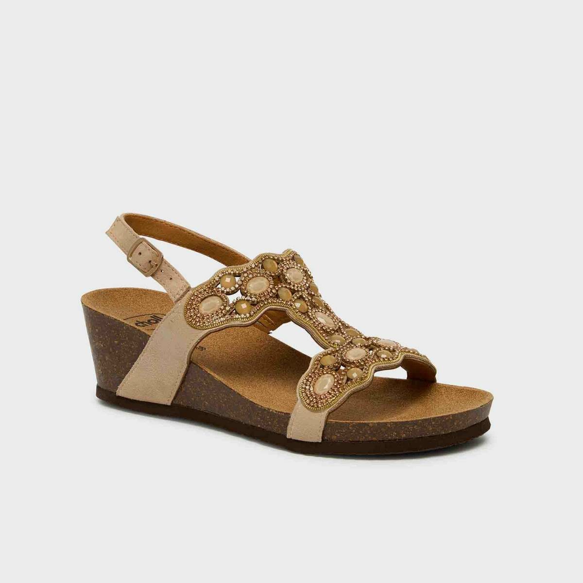 Sandále Scholl Lerici T-Bar beige