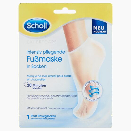 Scholl Maska na nohy s makadamovým olejom