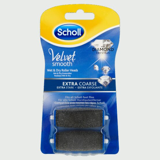 Scholl Náhradné rotačné hlavice - extra drsné