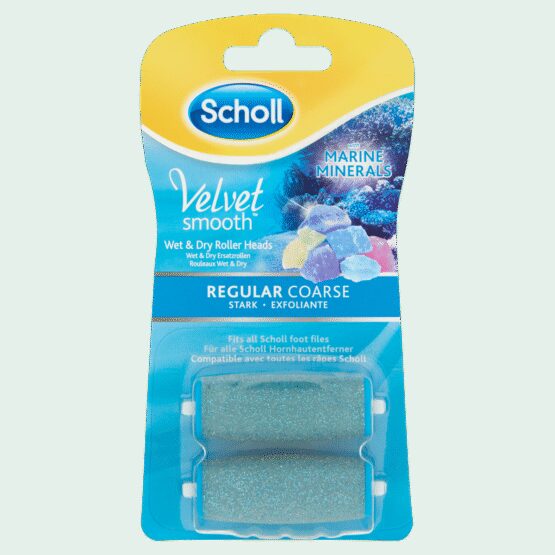 Scholl Náhradné rotačné hlavice - stredne drsné