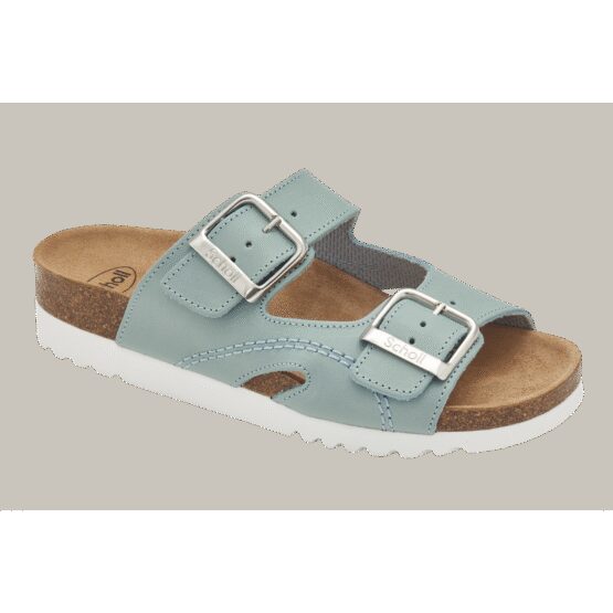 Scholl Papuče Moldava Wedge AD modré