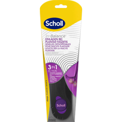 Scholl Vložky do topánok pre plantárnu fascitiídu In-Balance