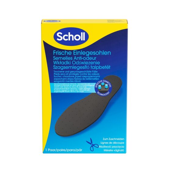Scholl Vložky do topánok proti zápachu nôh Everyday