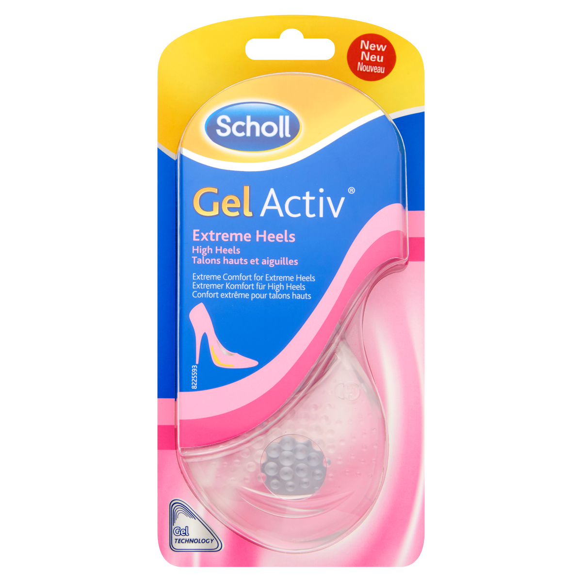 Scholl Vložky do topánok s vysokým podpätkom GelActiv