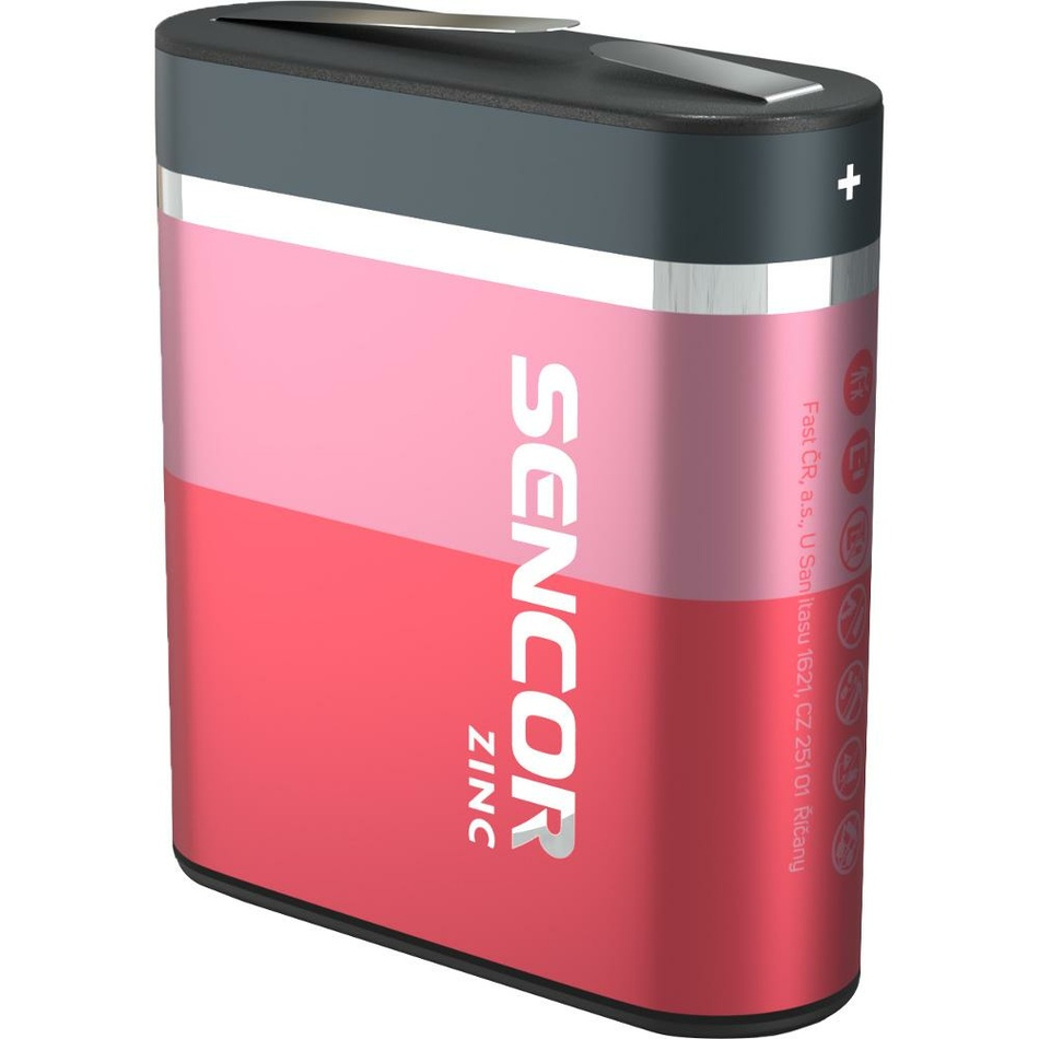 Sencor SBA 3R12 zinkouhlíková batéria 4