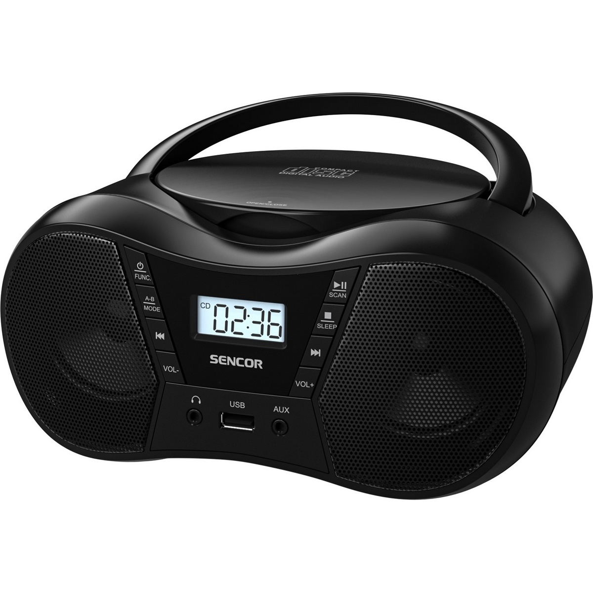 Sencor SPT 2300 BK bezdrôtové rádio