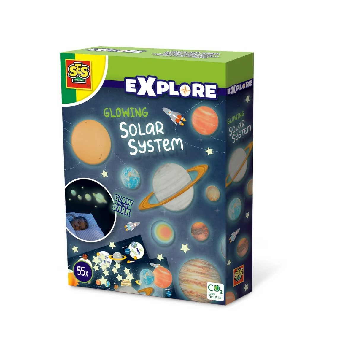 Ses Samolepiace dekorácie EXPLORE Planéty