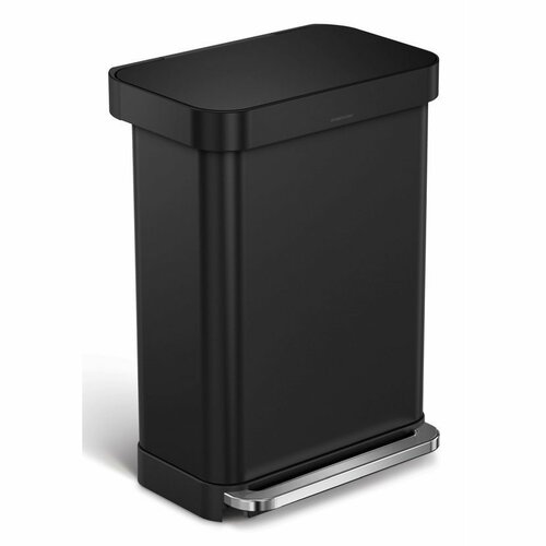 Simplehuman Obdĺžnikový pedálový kôš s vreckom na vrecká 55 l