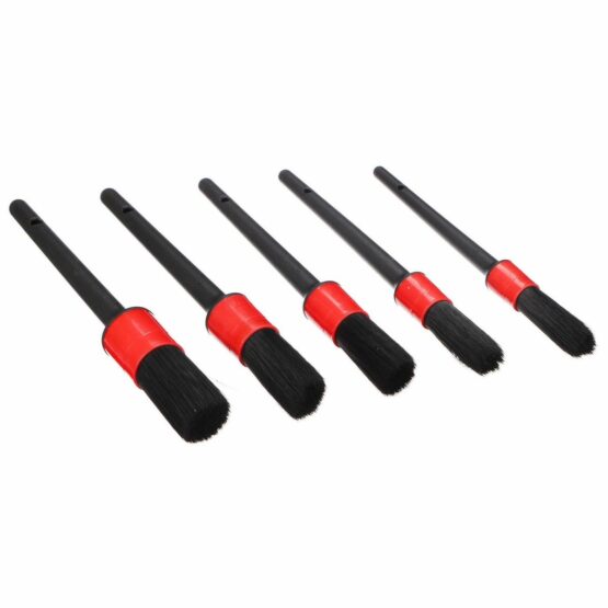 Sixtol Sada mäkkých precíznych štetcov na čistenie auta CAR DETAILING BRUSH 5 SOFT