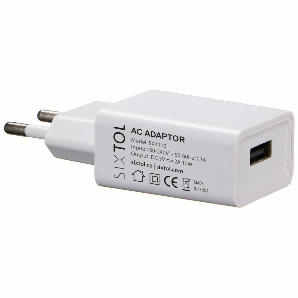 Sixtol Univerzálny USB sieťový adaptér 5V/2A