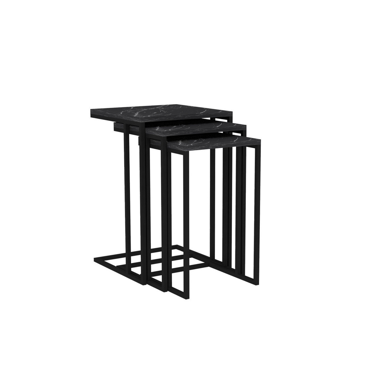 Skladací stôl Black Mermer
