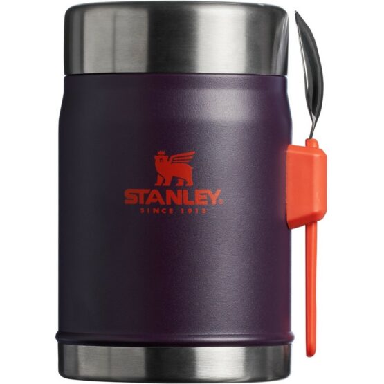 Stanley Termoska jedálenská 400 ml s lyžicou/vidličkou Plum