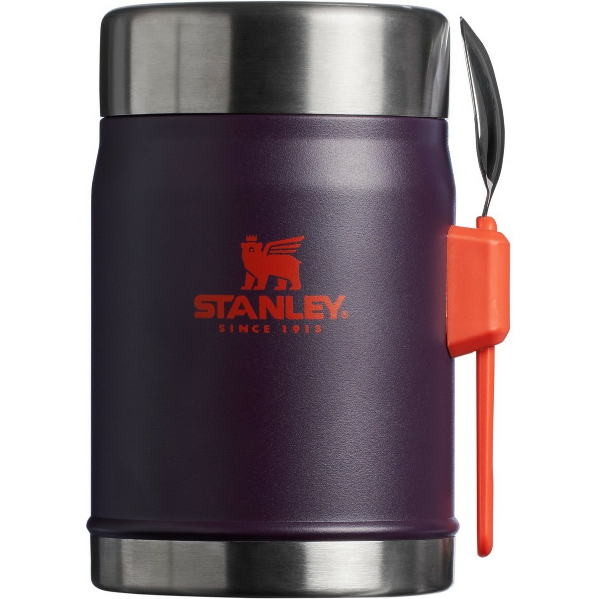 Stanley Termoska jedálenská 400 ml s lyžicou/vidličkou Plum