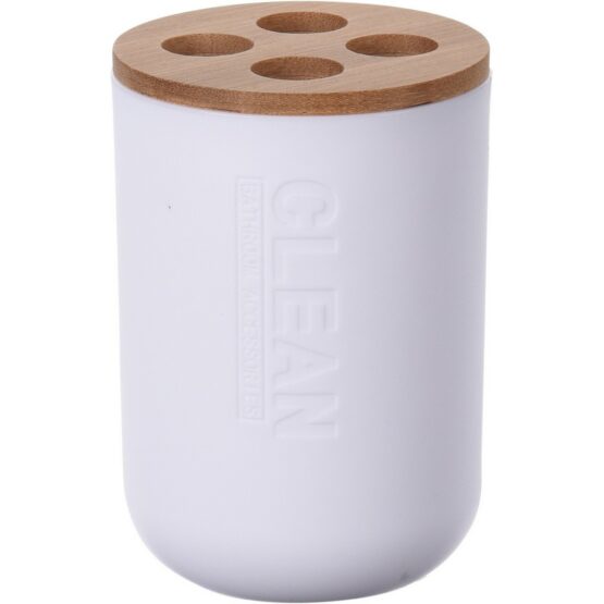 Stojan na zubné kefky Bamboo