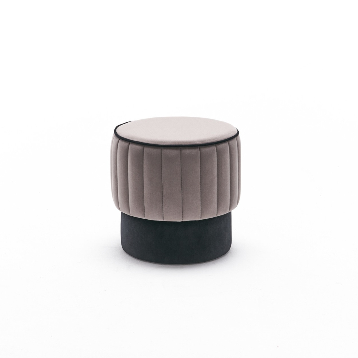 Stolička Rose Pouf Grey