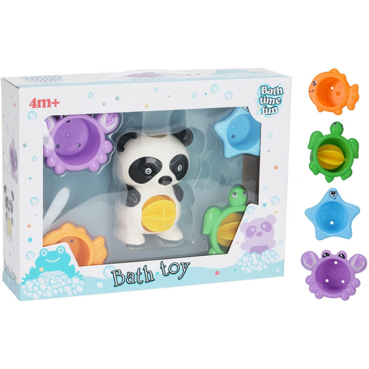 Súprava hračiek do vane Panda