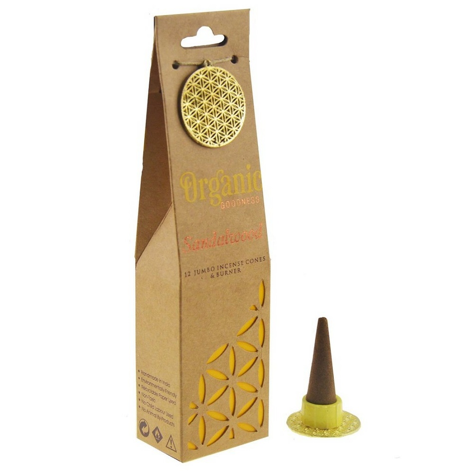 Súprava vonných organických františkov Sandalwood
