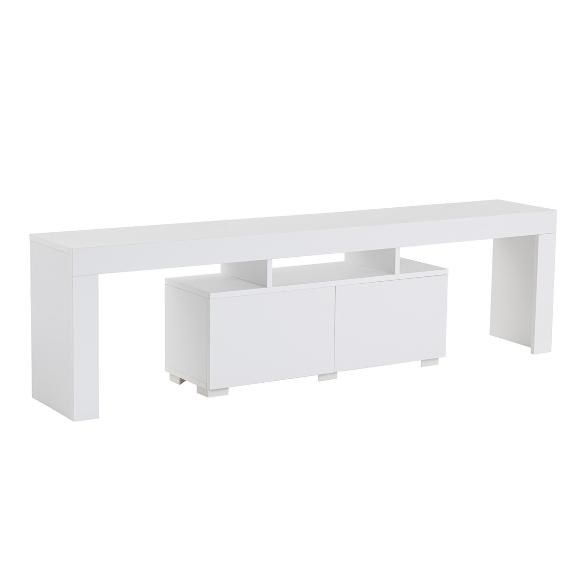 TV stolík Enclave Natural White