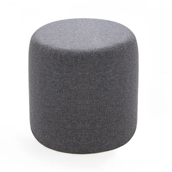 Taburetka Silindir Pouf Anthracite