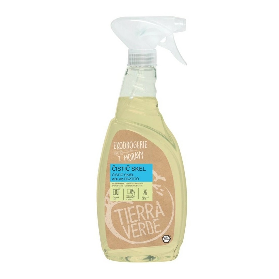 Tierra Verde Čistič skiel s BIO pomarančovou a citronelovou silicou
