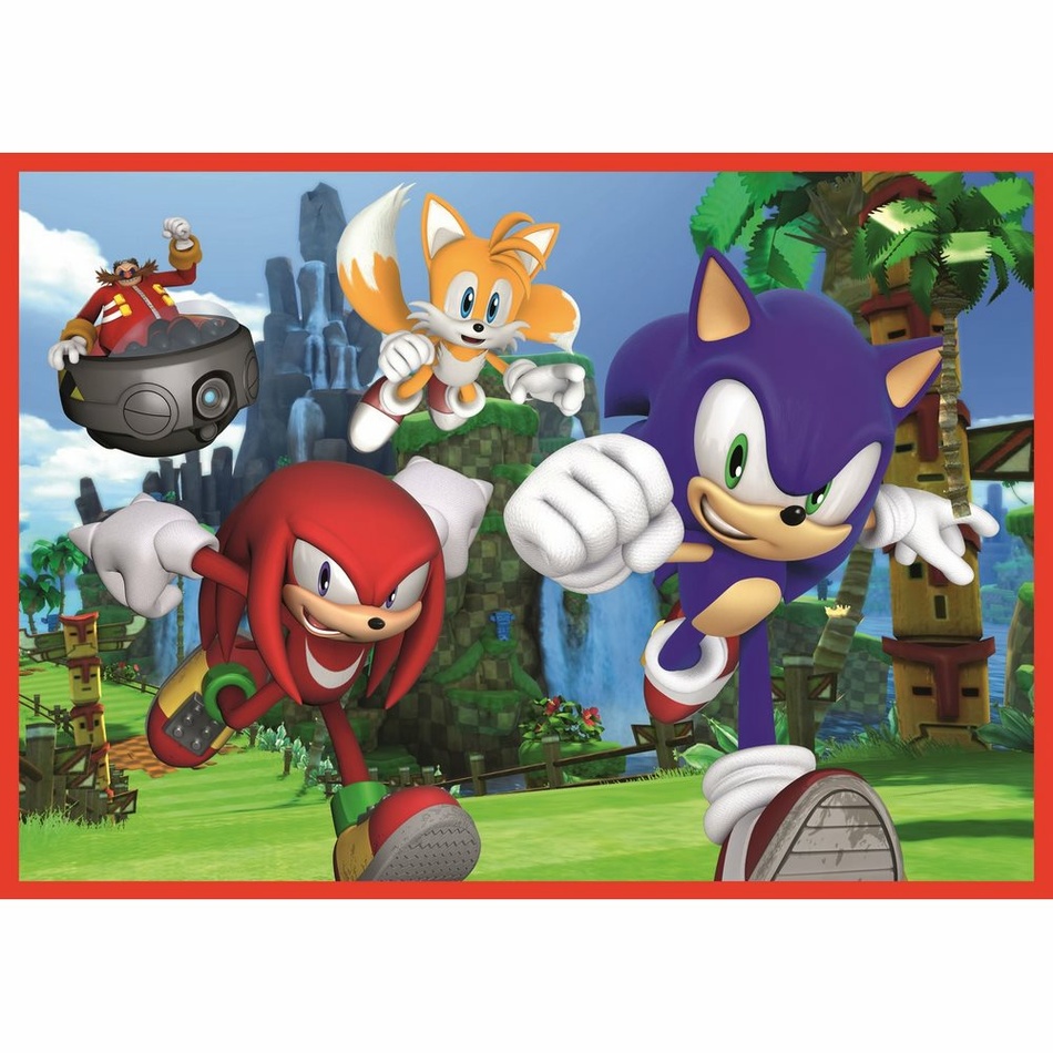 Trefl Puzzle Sonic Dobrodružná jazda