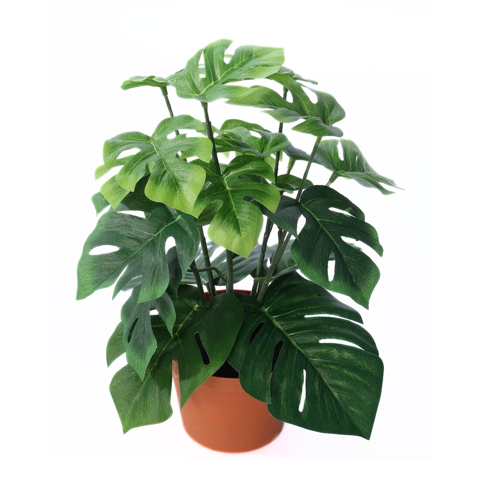 Umelá monstera v kvetináči