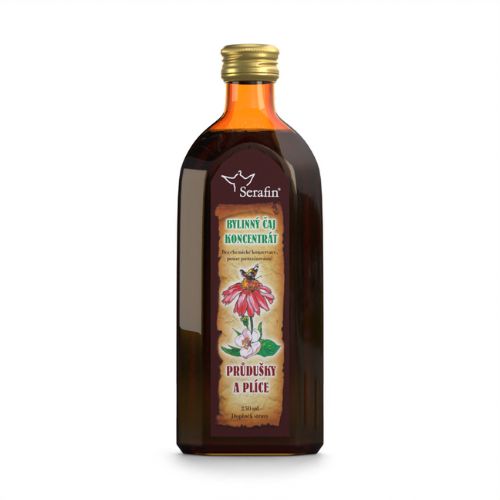 Priedušky a pľúca - čajový koncentrát Serafin 250ml