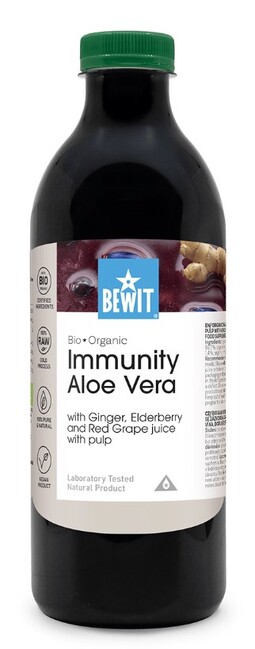 Bewit Aloe Vera Immunity gel s dužinou BIO RAW
