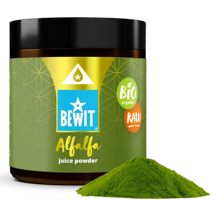 Bewit Mladá Alfalfa BIO RAW