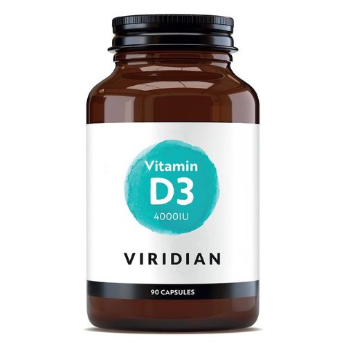 Vitamín D3 4000iu Viridian 90 kapsúl