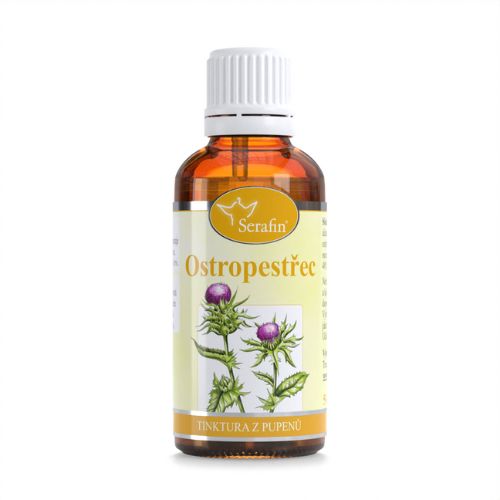 Pestrec mariánsky - tinktúra z púčikov rastlín Serafin 50ml