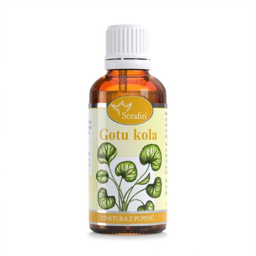 Gotu kola - tinktúra z púčikov rastlín Serafin 50ml