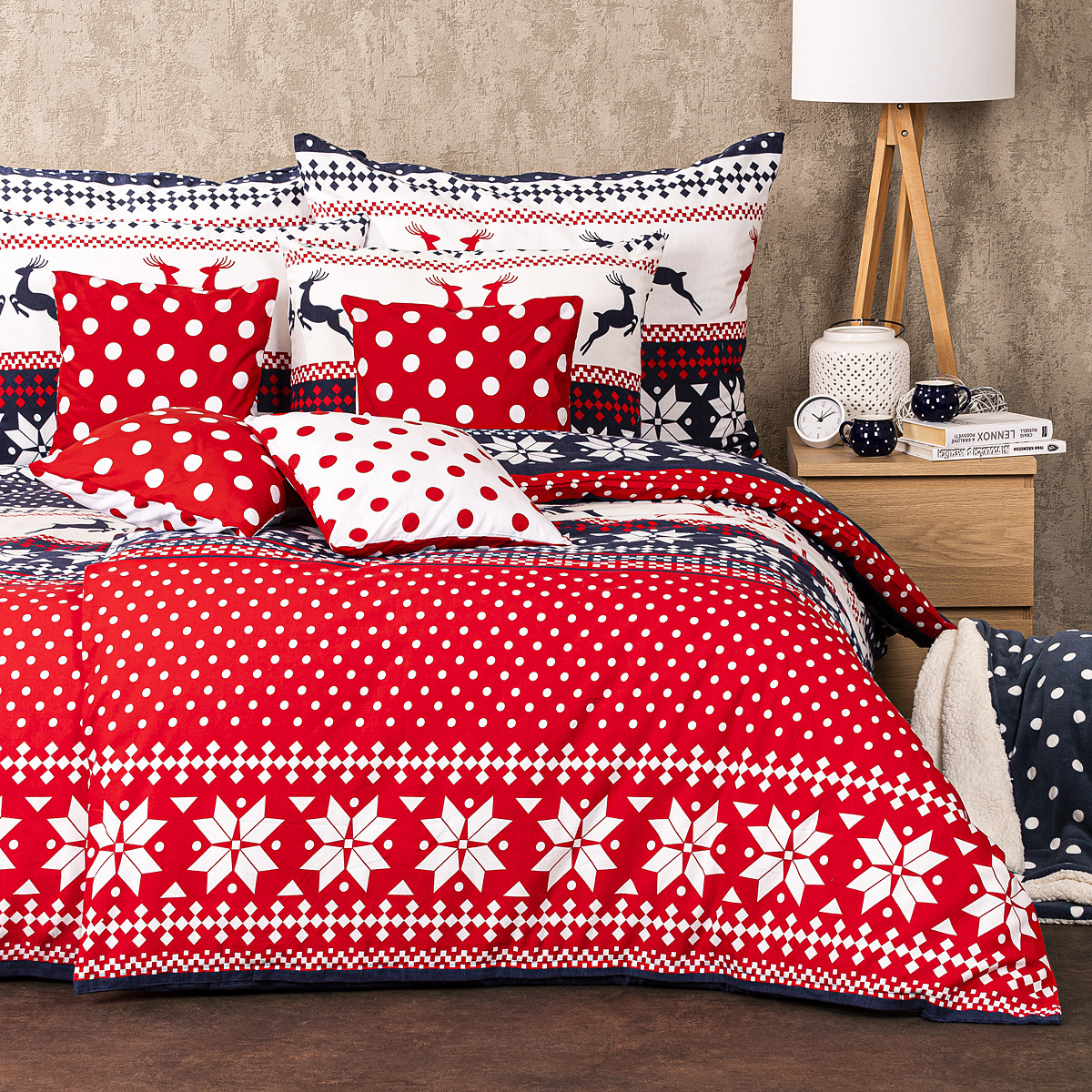 4Home Bavlnené obliečky Blue nordic